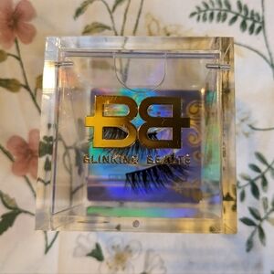 BLINKING BEAUTÉ Faux Mink Luxe Innovative Lashes - Genius - Half Lash, NWT, Glue